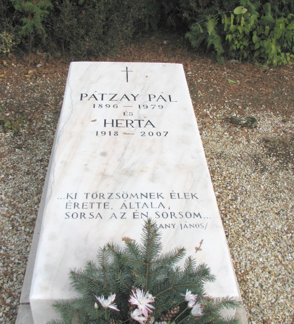 Pátzay Pál síremléke - Kapuvár