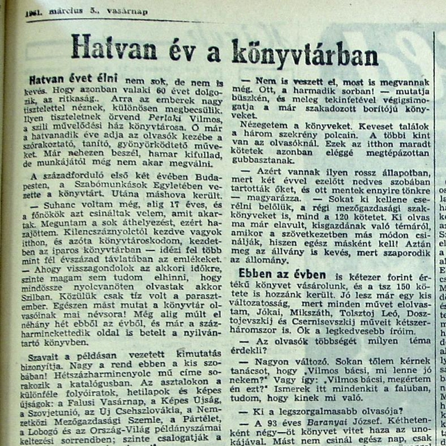 Hatvan v a knyvtrban