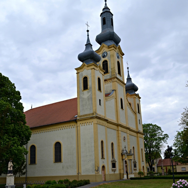 Szanyi barokk templom - Szany