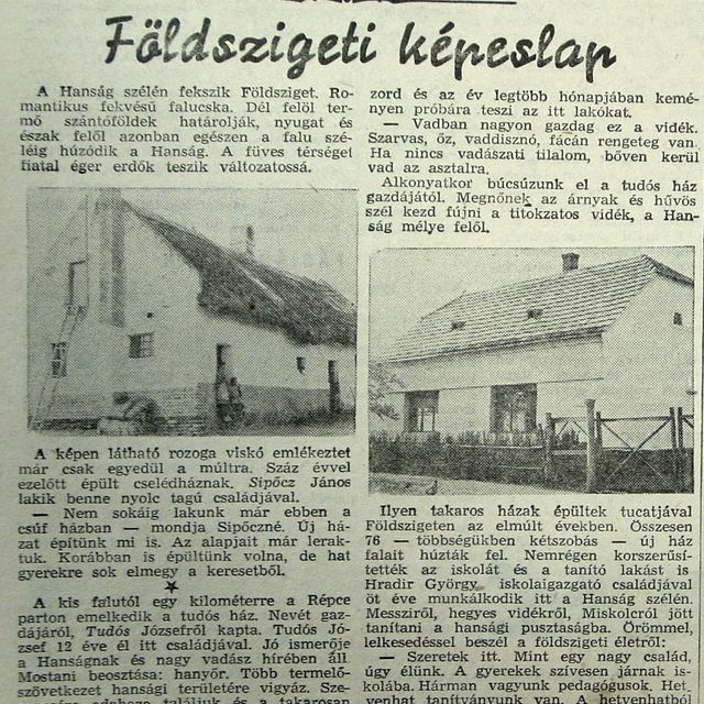 Fldszigeti kpeslap - Csorna