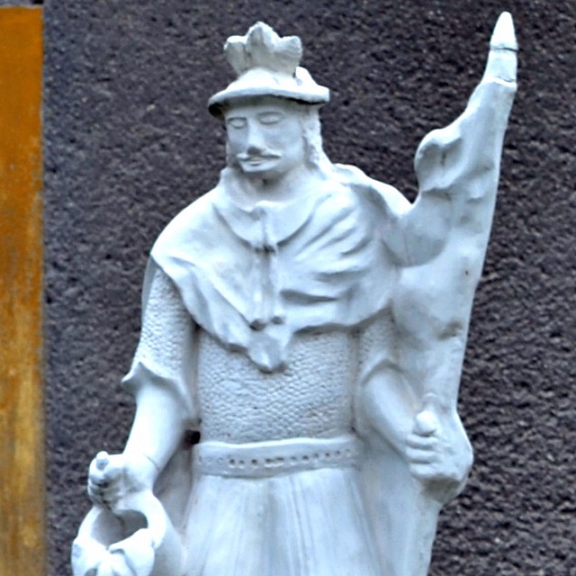 Szent Flórián szobor - Szil