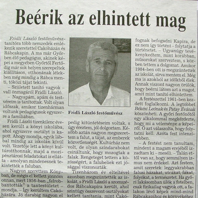 Berik az elhintett mag
