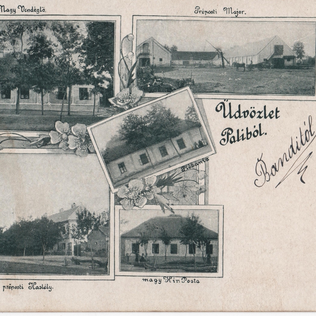Páli képeslap az 1940-es évekből