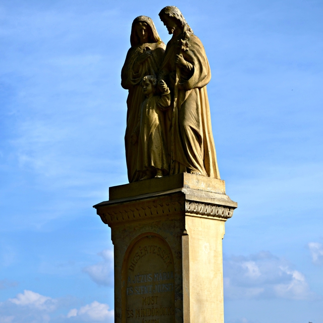 Szent Csald szobor - Fehrt