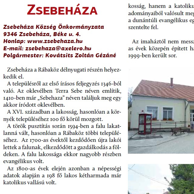 Zsebehza - Teleplsi rtkek, rtkes teleplsek a Rbakzben