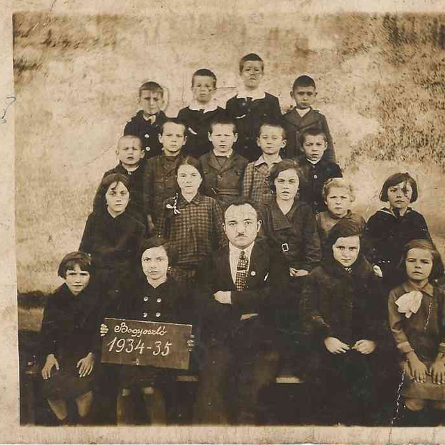 Bogyoszló iskolakép 1934-35