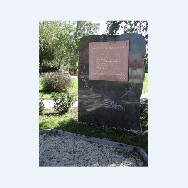 1848-as emlékmű - Kapuvár