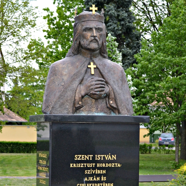 Szent István szobor - Szany