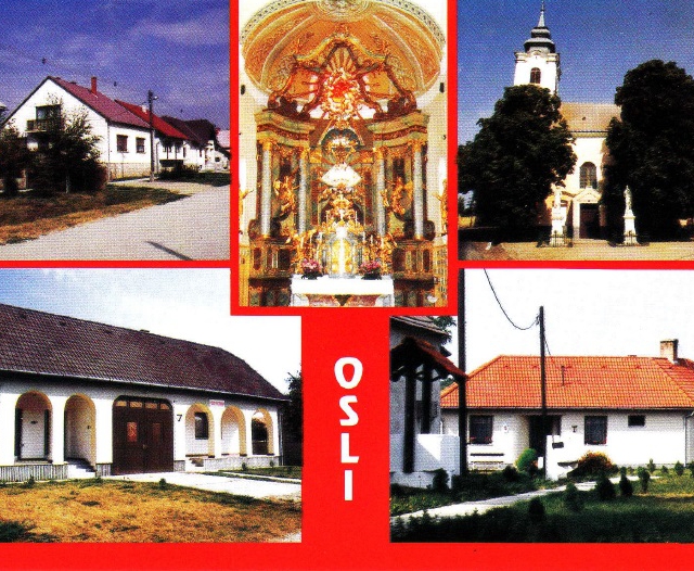 Osli képeslap