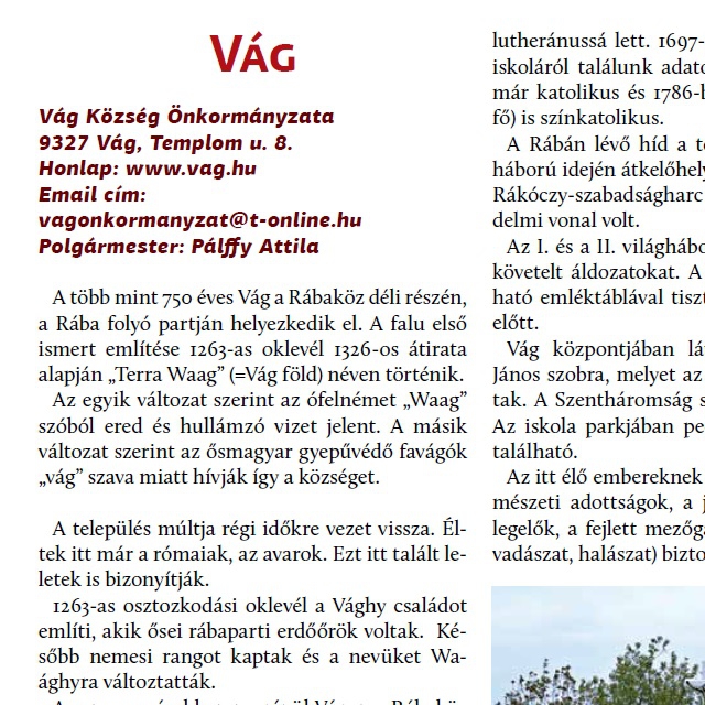 Vg - Teleplsi rtkek, rtkes teleplsek a Rbakzben